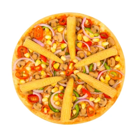 Baby Corn Pizza