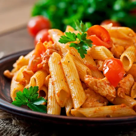Chettinad Chicken Pasta