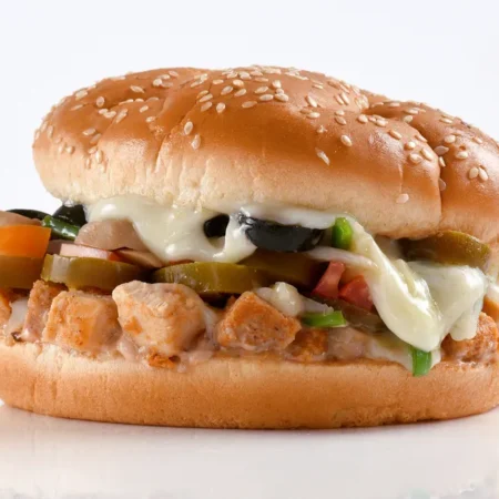Chicken Tikka Burger