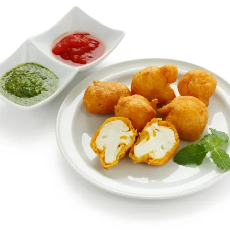 Crispy Gobi with Tangy Chutney