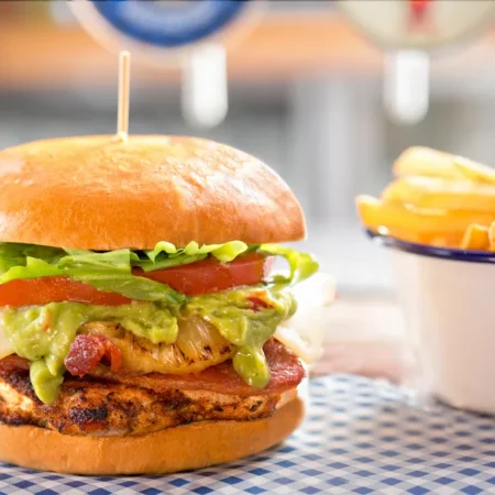 Fried Chicken Burger