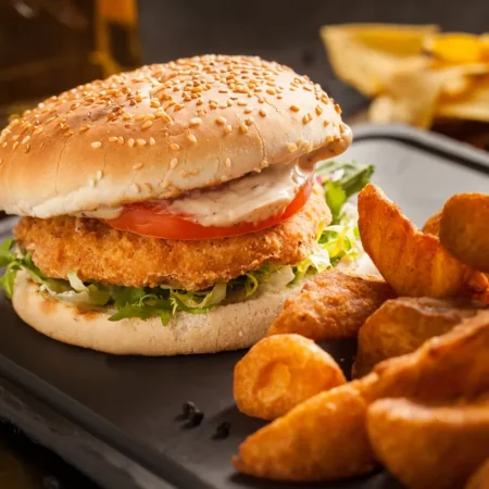 Mexican Chicken Burger
