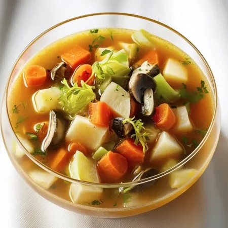 Mushroom Clear Soup_Soup's