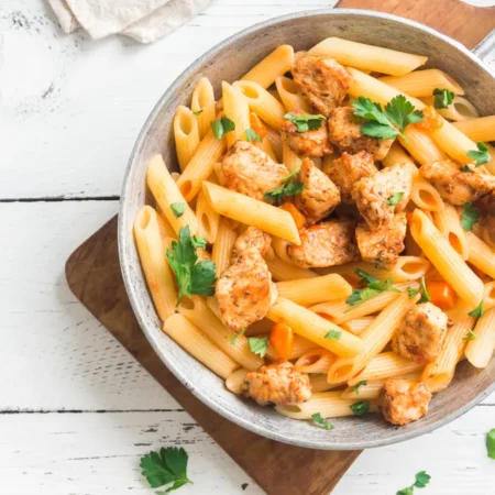 Penne Arrabiata Chicken Pasta
