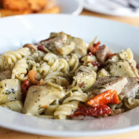 Pesto Delight Chicken Pasta