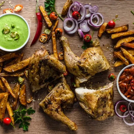 Piri Piri Hot Wings 4Pcs