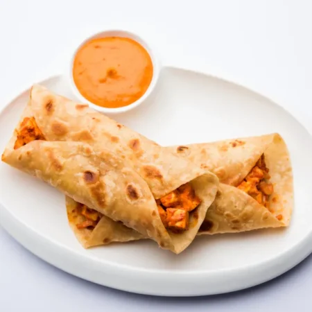 Piri Piri Paneer Wrap