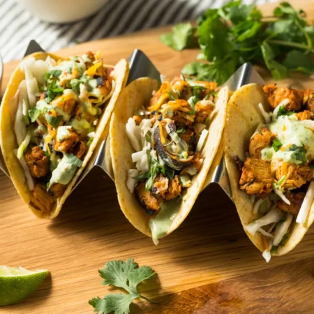Spicy Mexican Chicken Tacos